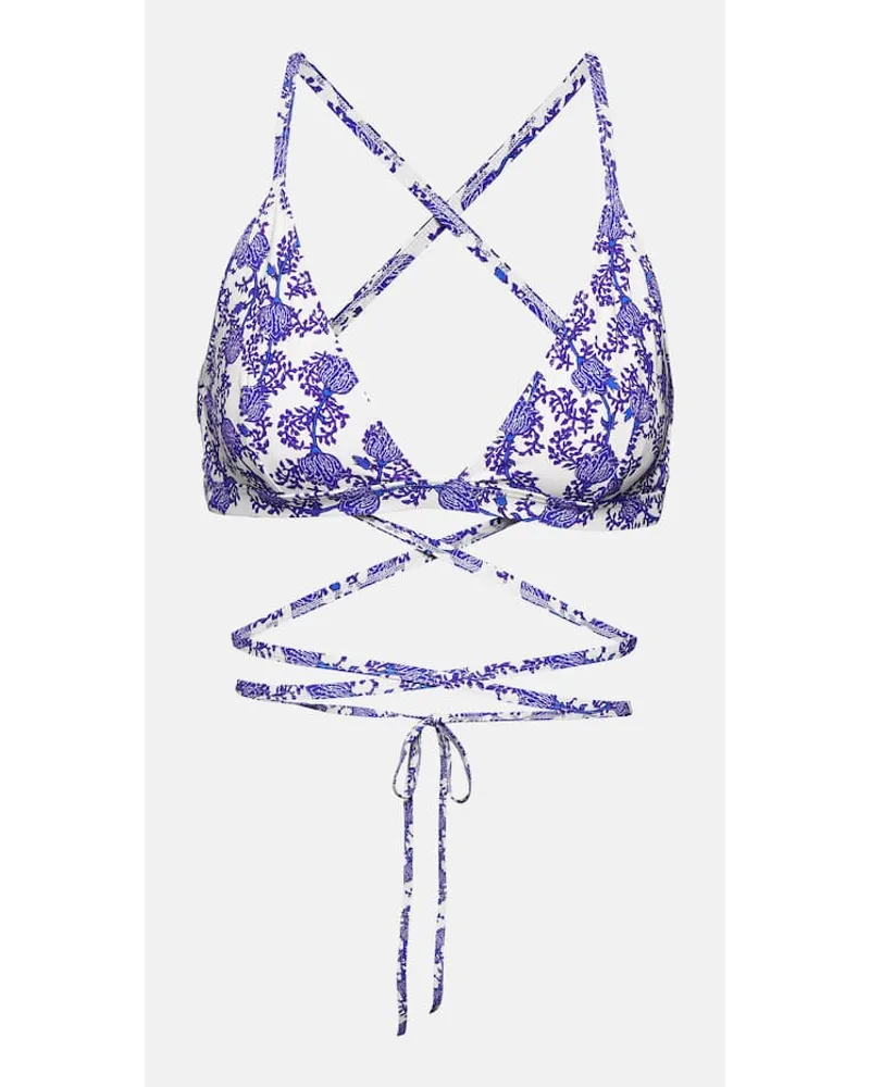 Isabel Marant Top bikini Solange Blu