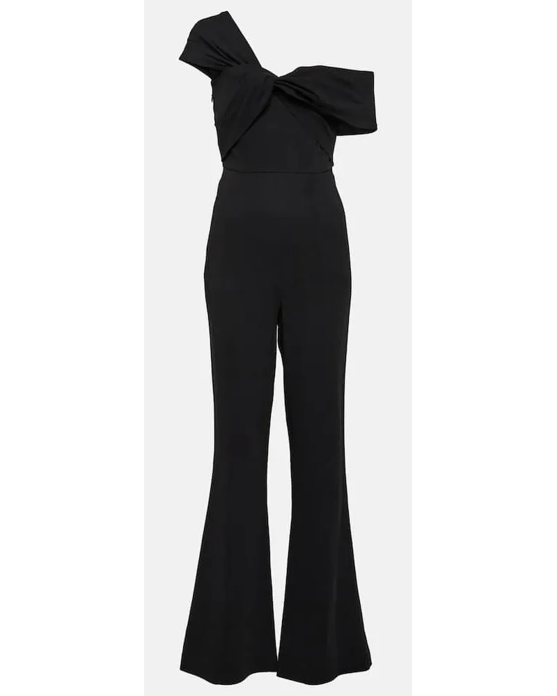Roland Mouret Jumpsuit asimmetrica Nero