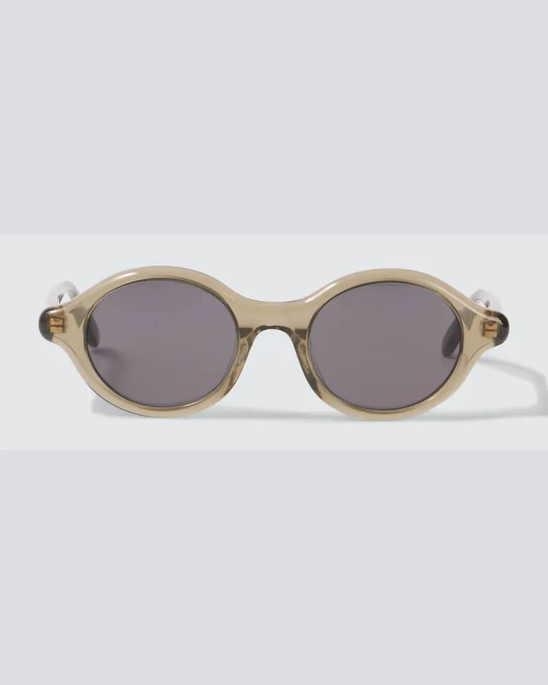 Loewe Occhiali da sole rotondi Epsilon Slim Verde