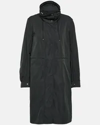 Moncler Parka Kourou in twill tecnico Nero