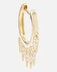 Sydney Evan Orecchini Fringe in oro 14kt con diamanti Oro