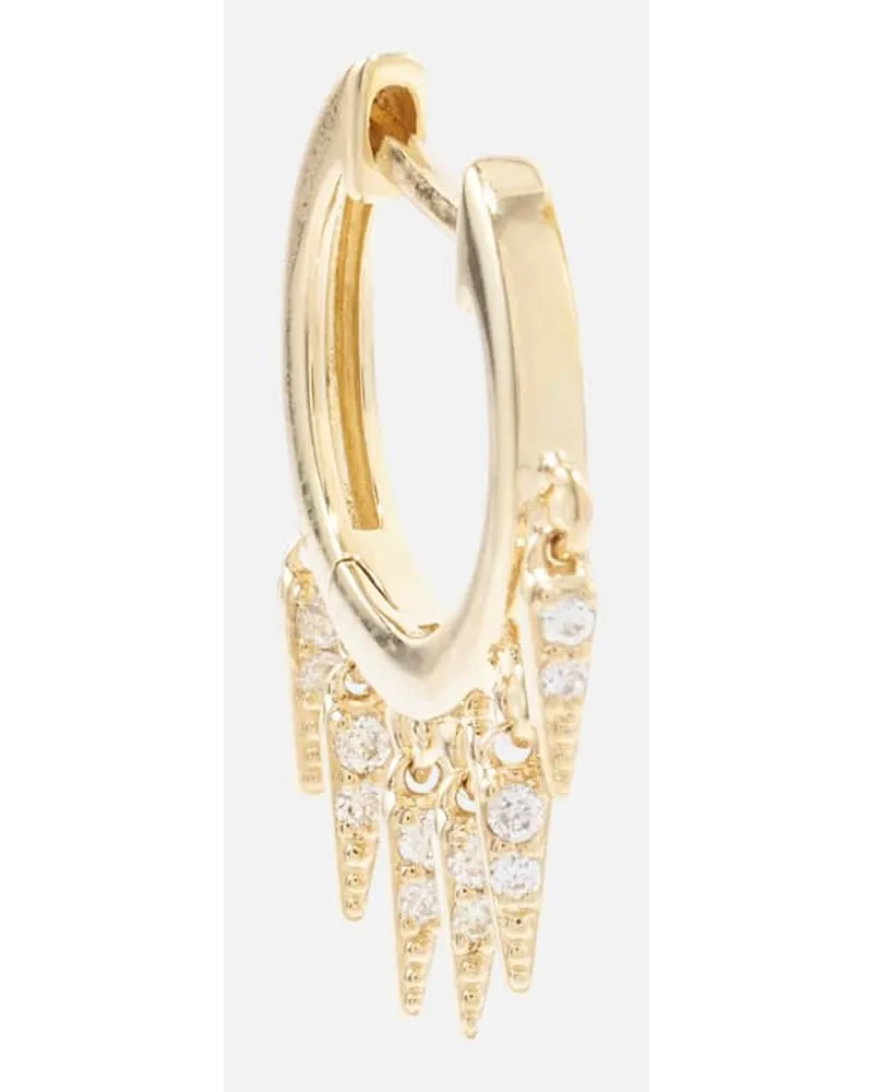 Sydney Evan Orecchini Fringe in oro 14kt con diamanti Oro