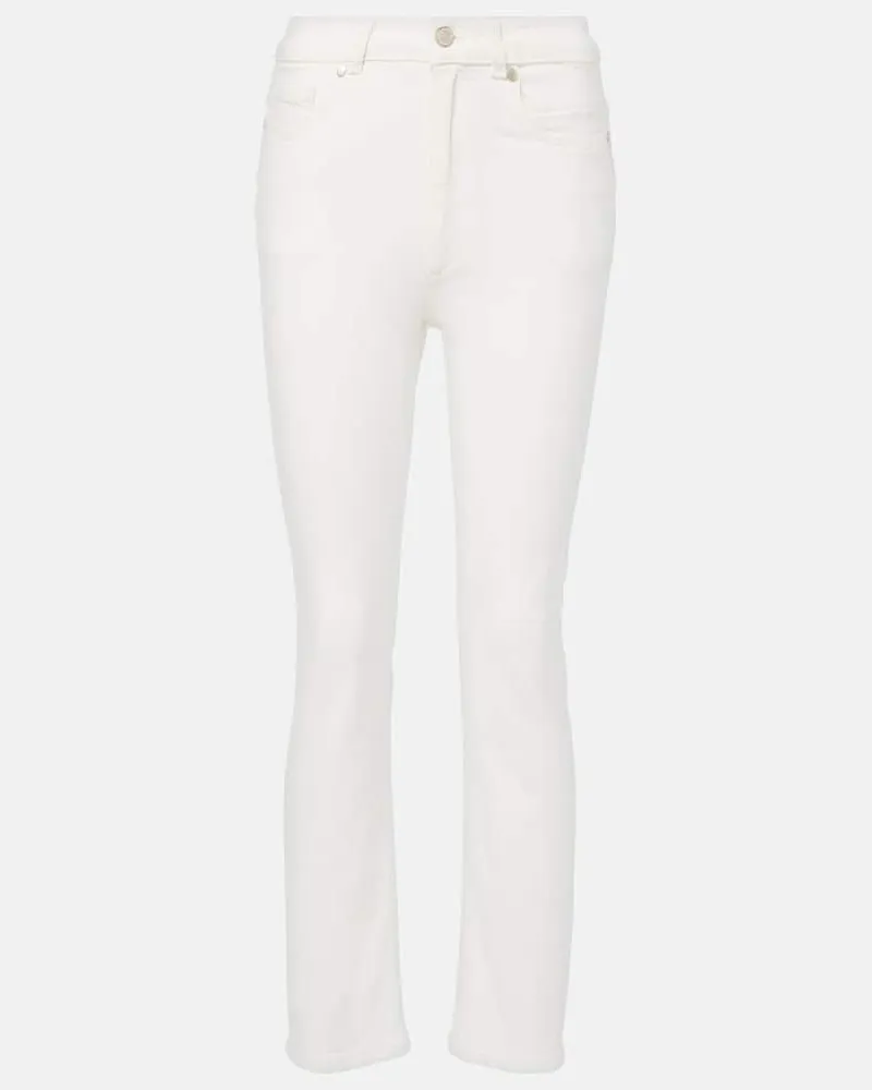 Dorothee Schumacher Jeans regular a vita alta Bianco