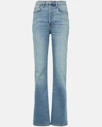 RE/DONE Jeans bootcut 70s a vita alta Blu