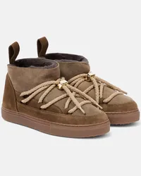 INUIKII Stivaletti Classic Low in suede Marrone