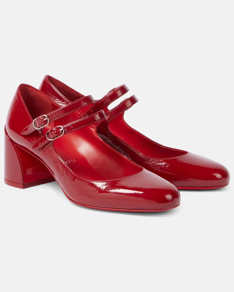 Christian Louboutin Pumps Miss Jane 55 in vernice Rosso