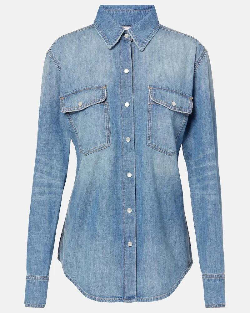 Stella McCartney Camicia di jeans Blu