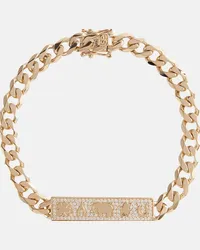 Sydney Evan Bracciale a catena Luck in oro 14kt Oro