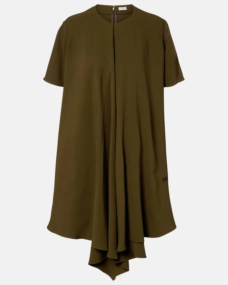 Loewe Miniabito drappeggiato Verde