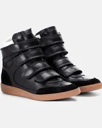 Isabel Marant Sneakers Bilsy in pelle Nero