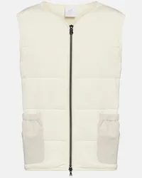 Bogner Gilet trapuntato Dahlia Bianco