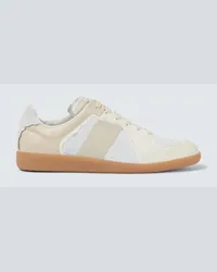 Maison Margiela Sneakers Replica Inside Out in suede Bianco