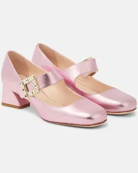 Roger Vivier Pumps Mary Jane Très Vivier in pelle Rosa