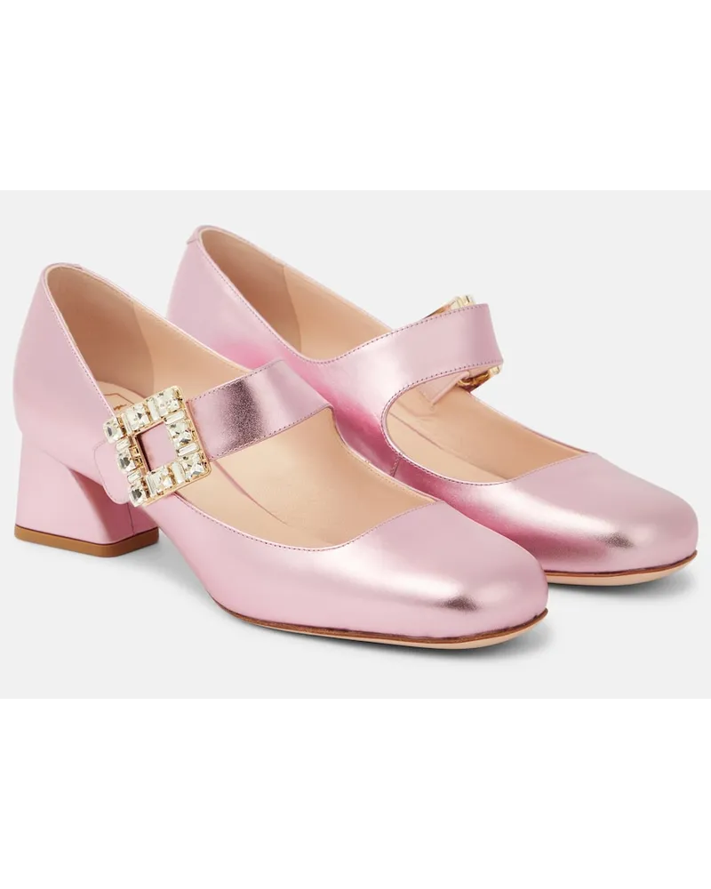 Roger Vivier Pumps Mary Jane TrÃ¨s Vivier in pelle Rosa