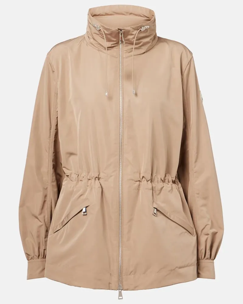 Moncler Giacca Enet in twill Beige