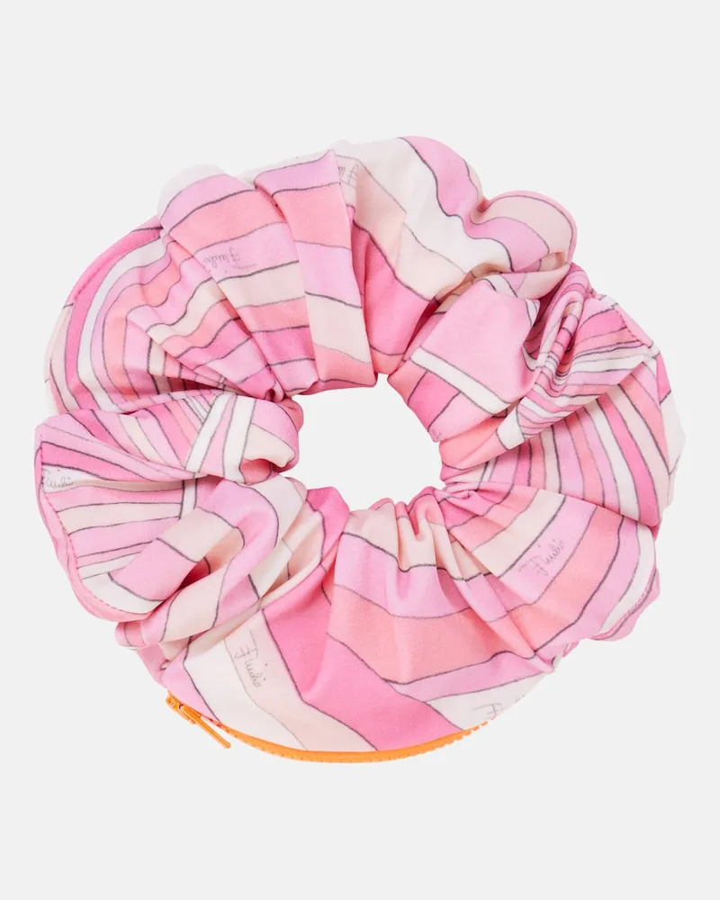 Emilio Pucci Scrunchie Iride Rosa