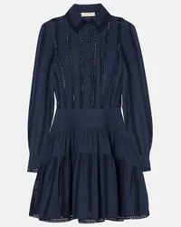 Ulla Johnson Abito corto Camille in cotone Blu