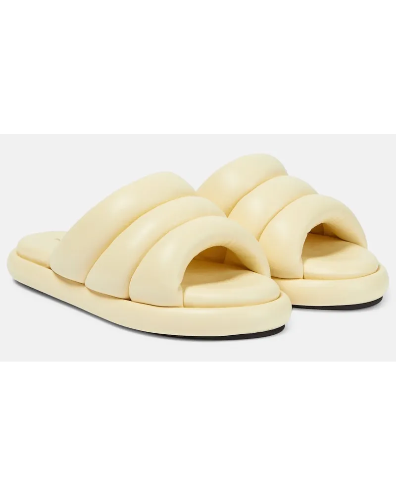 Proenza Schouler Sandali Arc in pelle imbottita Neutro