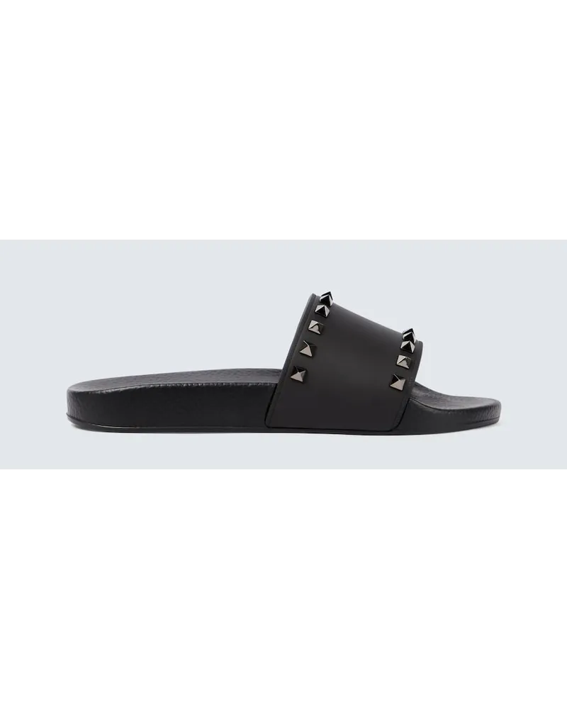 Valentino Garavani Sandali Rockstud Nero
