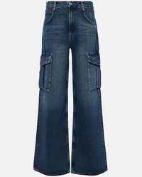 AGOLDE Jeans cargo Minka Blu