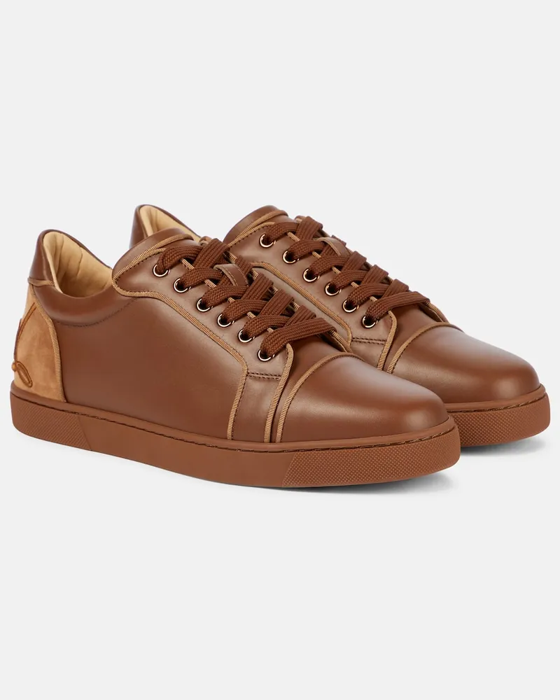 Christian Louboutin Sneakers Fun Vieira in pelle Marrone