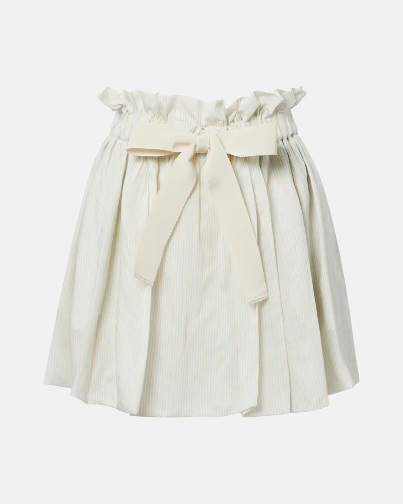 Patou Minigonna a righe Bianco