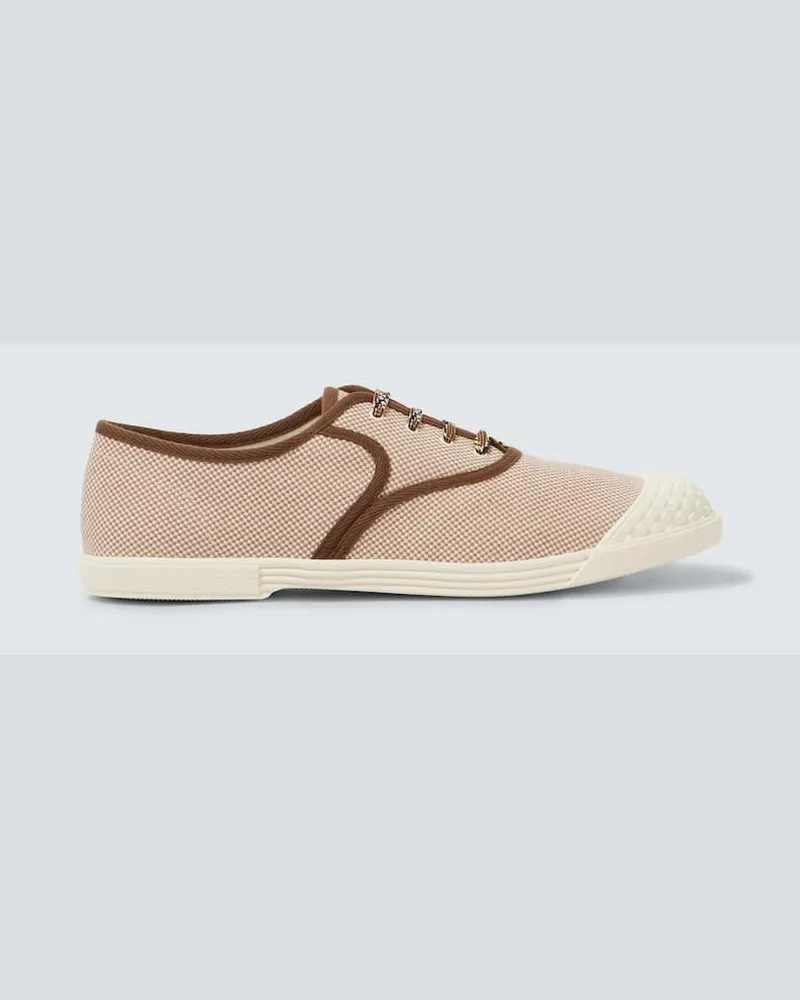 Valentino Garavani Sneakers Bay By Bay in canvas Marrone