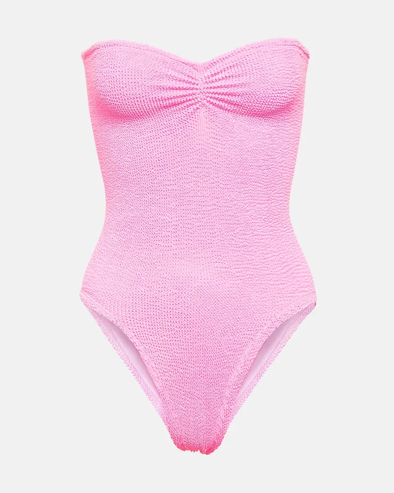 Hunza G Costume intero Brooke Rosa