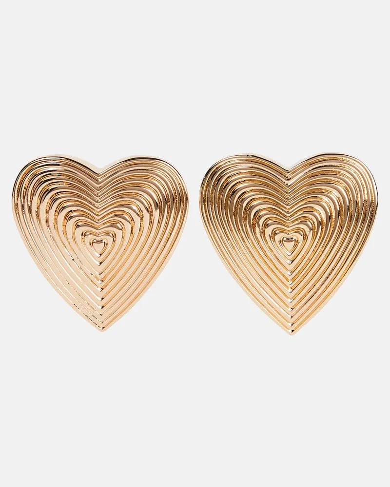 Self-Portrait Orecchini Heart Oro