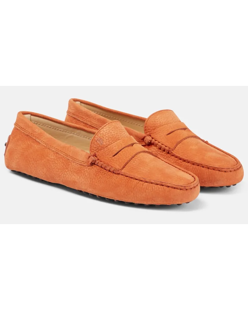 TOD'S Mocassini Gommino in pelle Arancione