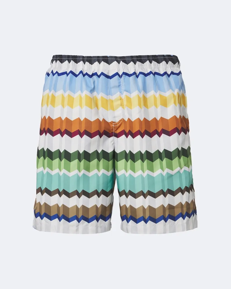 Missoni Costume da bagno a zig zag Multicolore