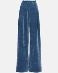 Proenza Schouler White Label - Pantaloni a gamba larga Aria Blu