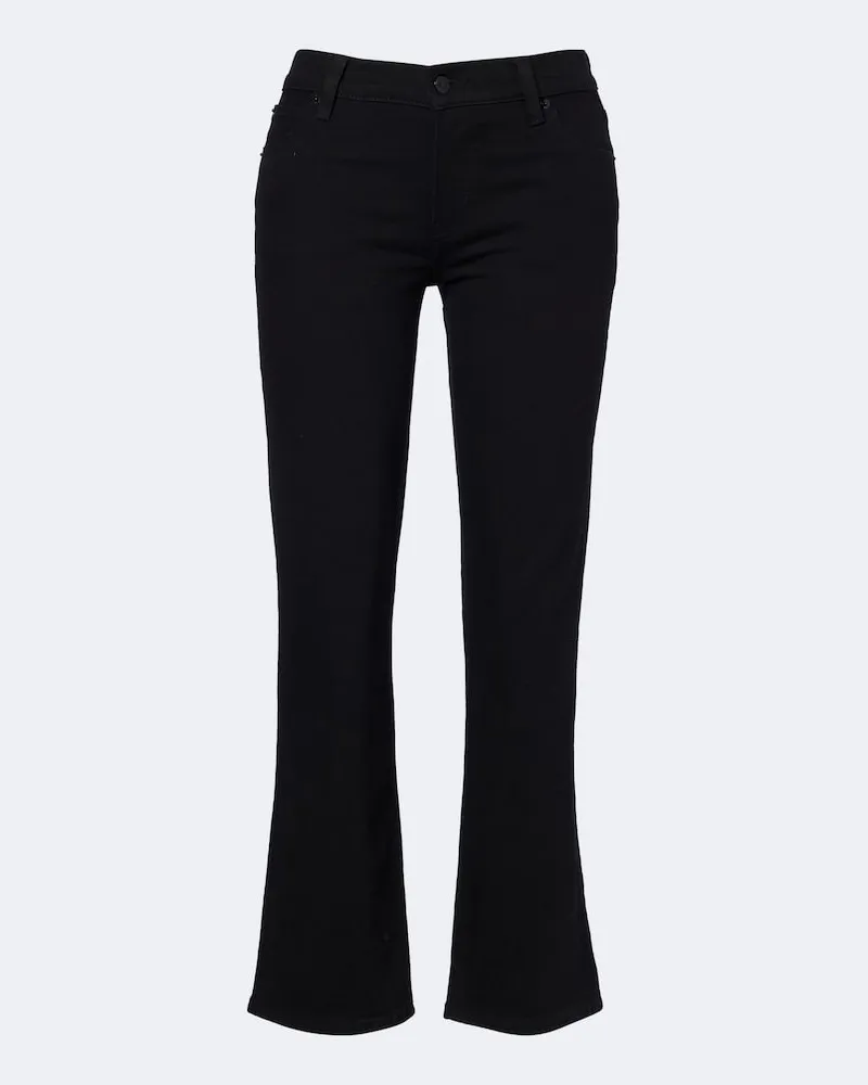 Frame Denim Jeans regular Cigarette cropped Nero