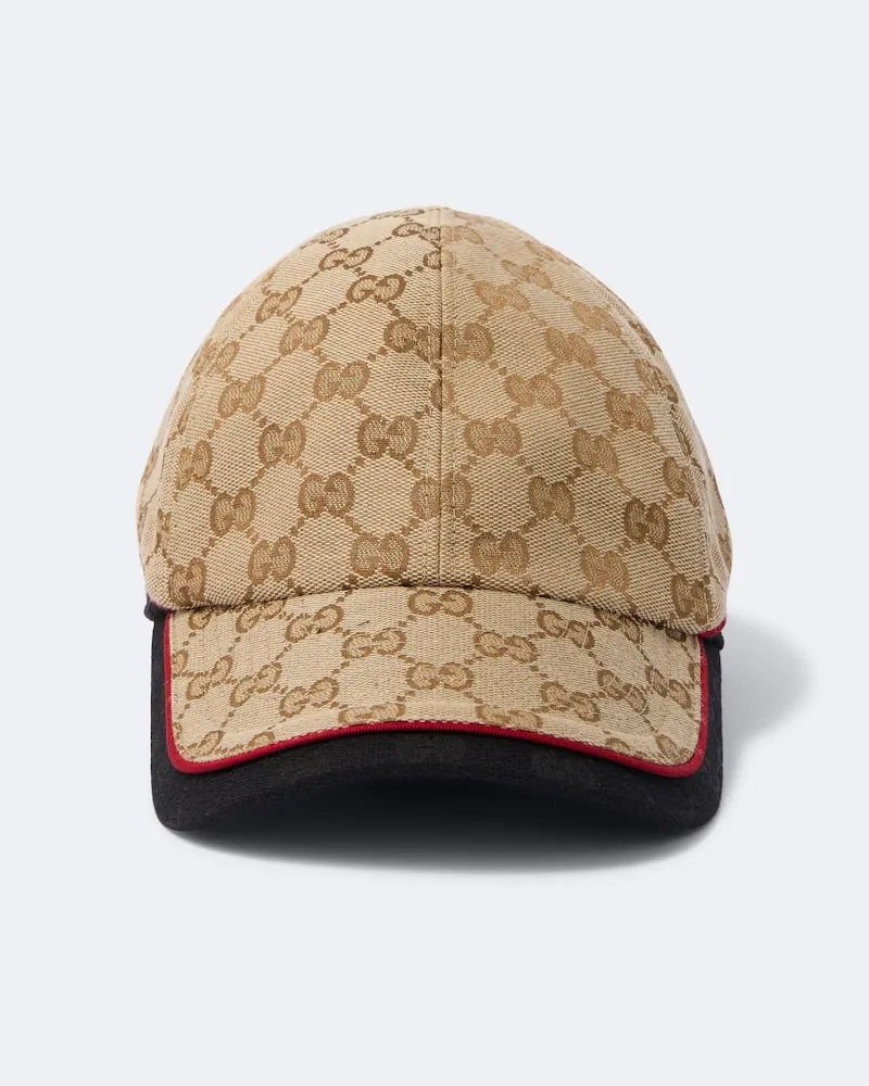 Gucci Cappello da baseball GG in canvas Beige