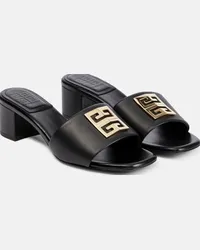 Givenchy Mules 4G in pelle Nero