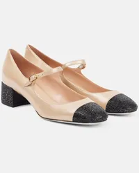 René Caovilla Pumps Mary Jane Kristen 40 in pelle Beige