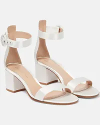 Gianvito Rossi Bridal - Sandali Versilia in raso Bianco