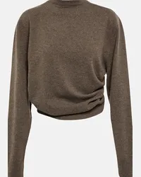 The Row Pullover Laris in cashmere Marrone