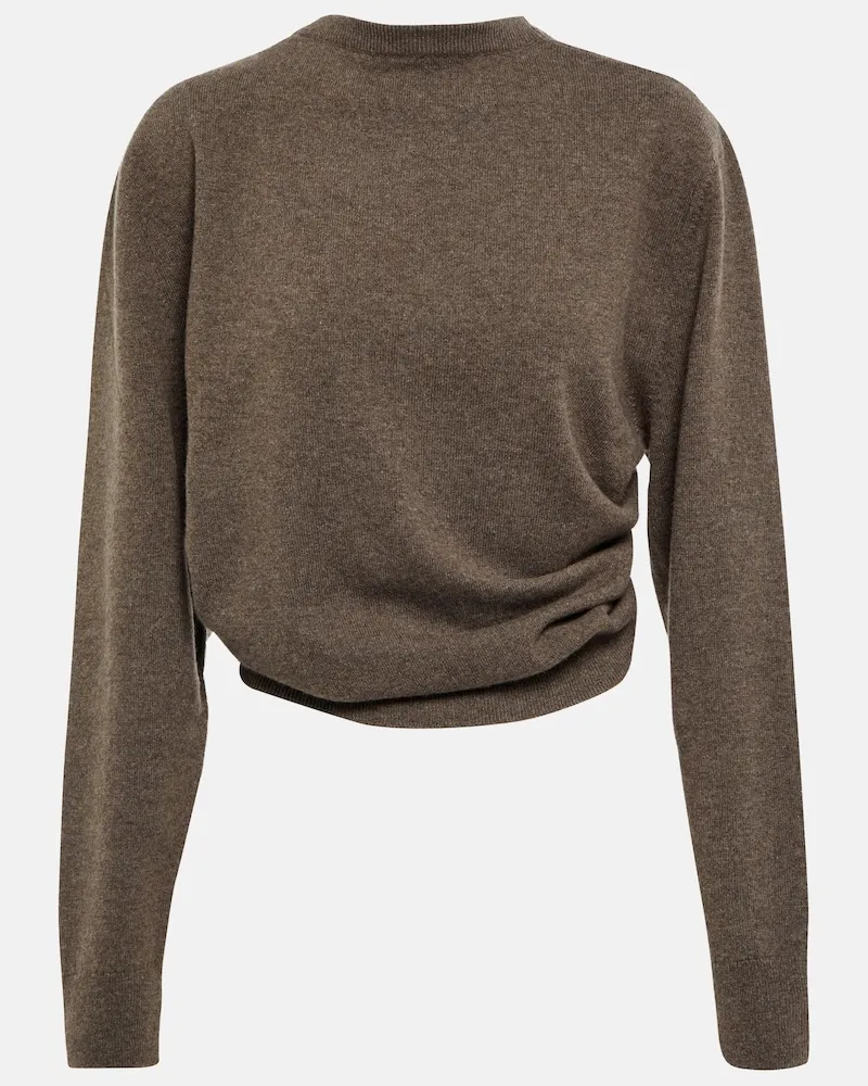 The Row Pullover Laris in cashmere Marrone