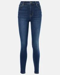 Frame Denim Jeans skinny Le High Skinny Blu