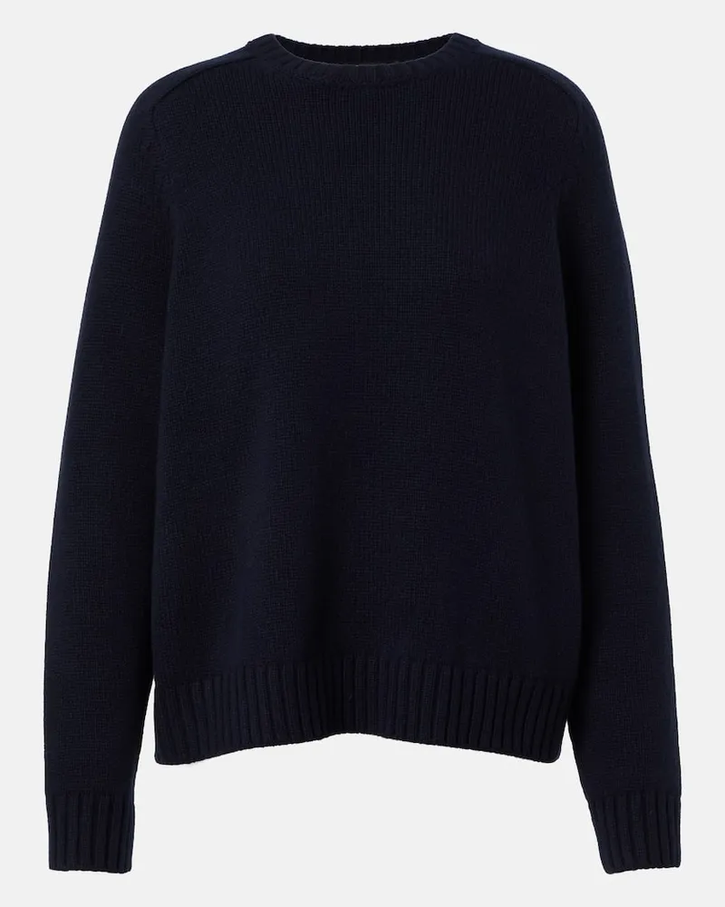 Loro Piana Pullover Parksville in cashmere Blu