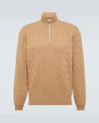 Brunello Cucinelli Pullover in cashmere Beige