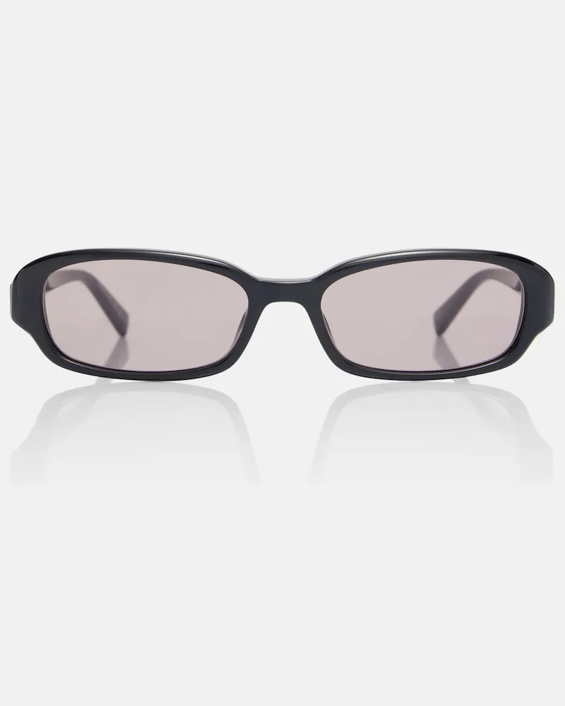 Saint Laurent Occhiali da sole rettangolari SL 872 Erin Nero