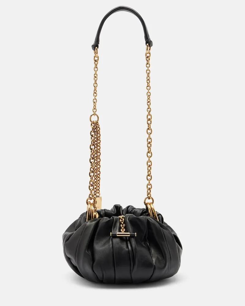 Chloé ChloÃ© Borsa a spalla ChloÃ© PlissÃ© Small in pelle Beige