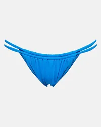 Melissa Odabash Slip bikini Luxor a vita alta Blu