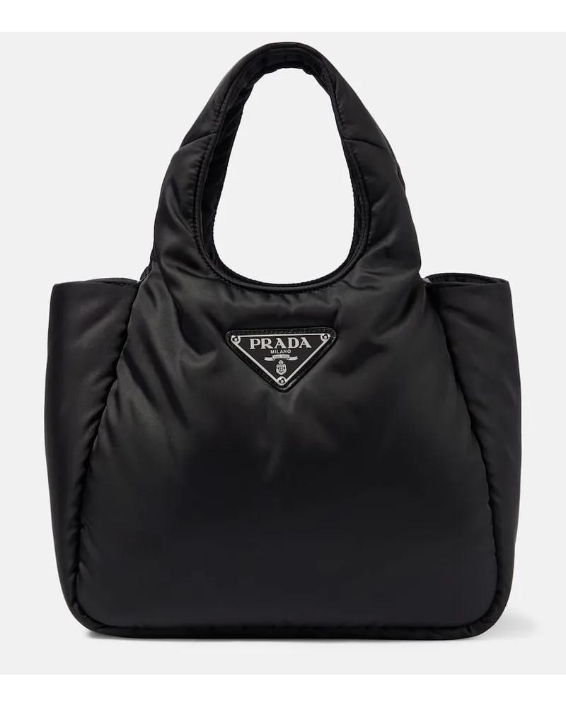 Prada Borsa Re-Nylon Small imbottita Nero