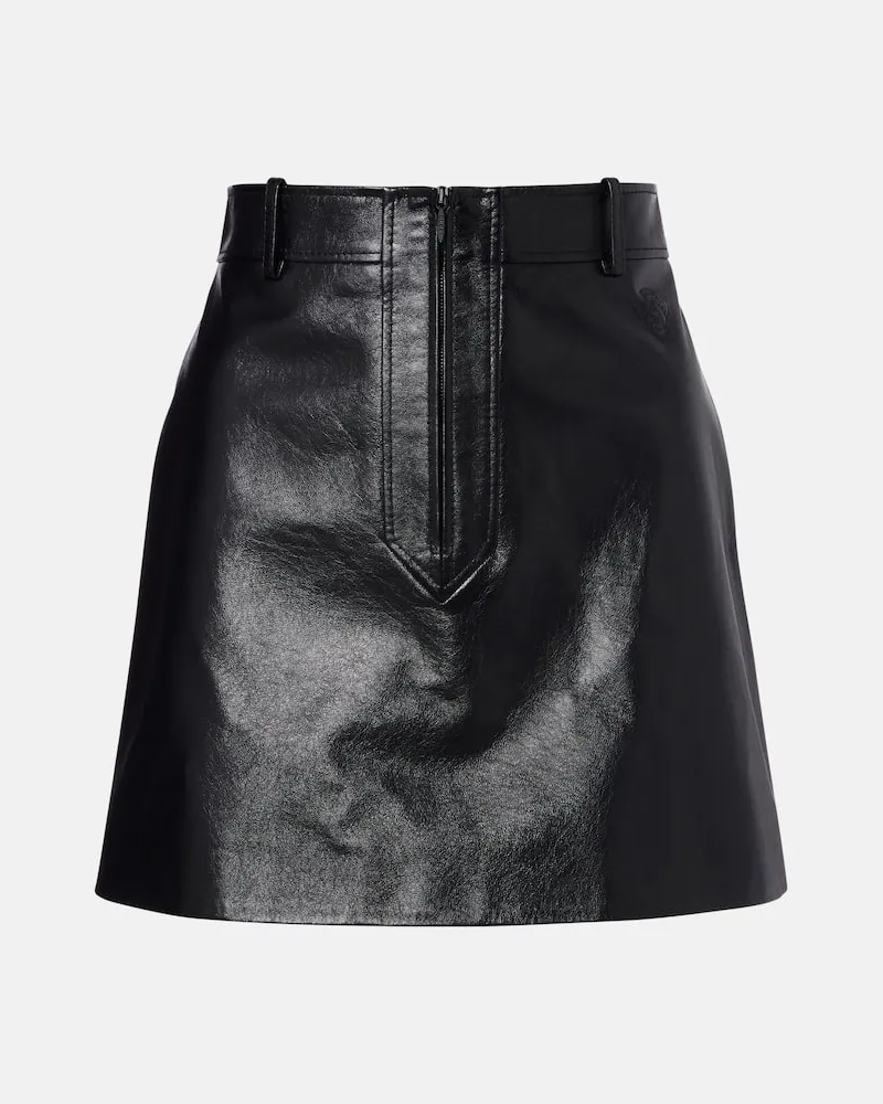 Gucci Minigonna in pelle Nero