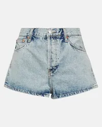 WARDROBE.NYC Shorts di jeans Blu