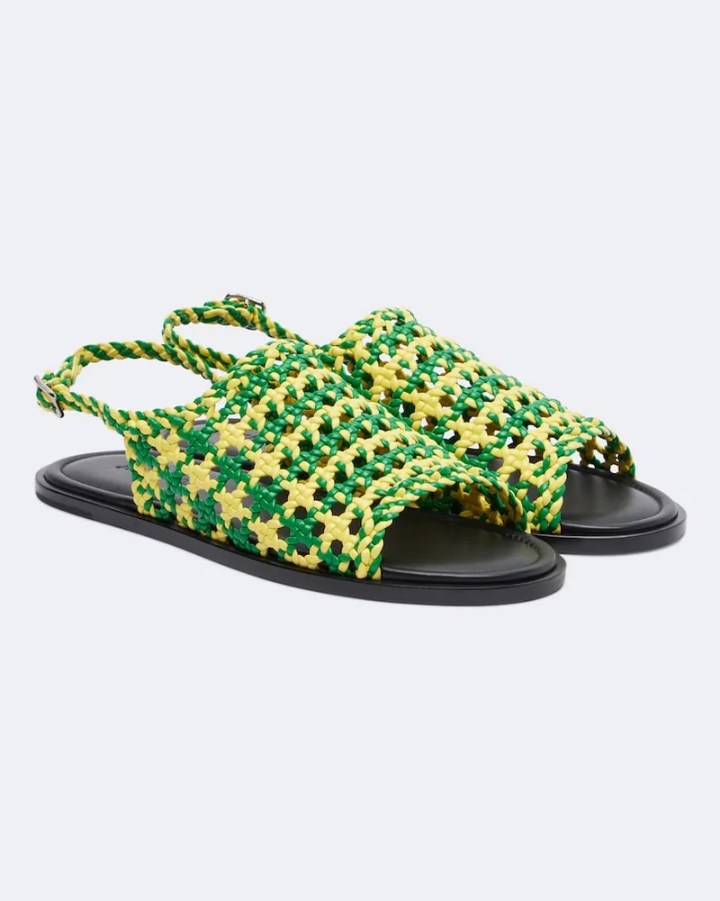 J.W.Anderson Sandali Net Verde