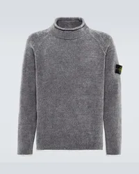 Stone Island Dolcevita Compass in cotone Grigio